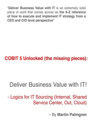 cover image of COBIT 5 Unlocked (The Missing Pieces)